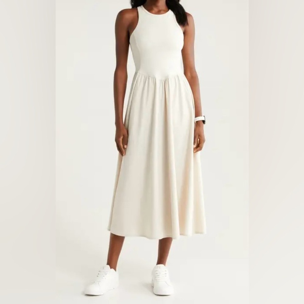 Zella Cream Mini Dress